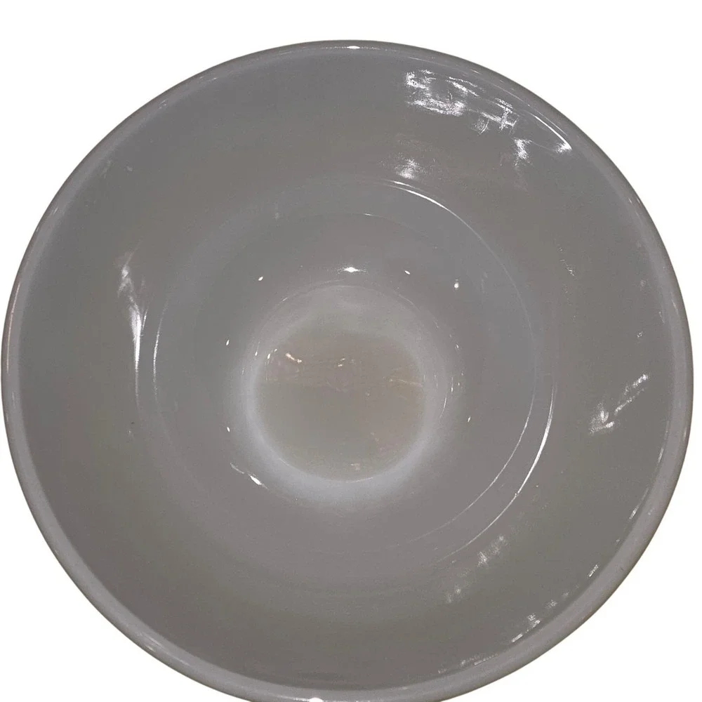 Vintage Anchor Hocking Fire King Avocado Swirl‎ Mixing Bowl Retro Kitchenware